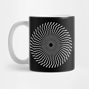 Optical Art Spiral Mug